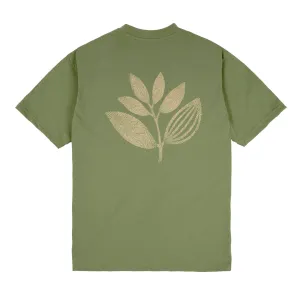 FINGERPRINT PLANT TEE PEA GREEN