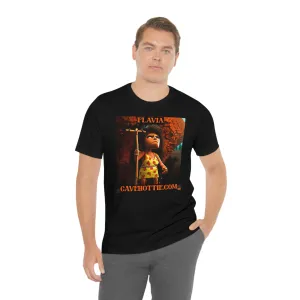 Flavia Cavehottie.com Short Sleeve Tee