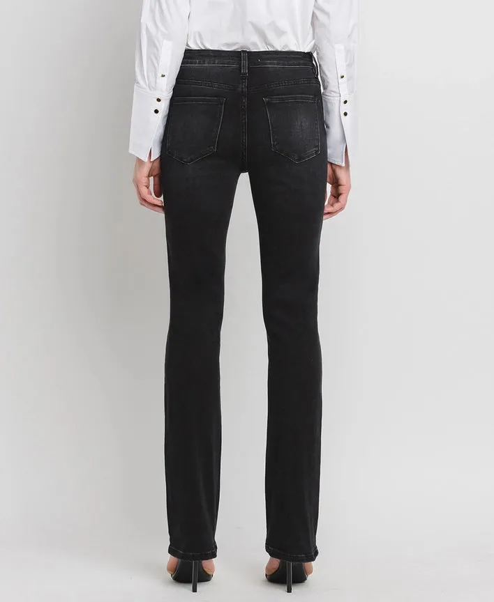 Flying Monkey Black Slim Bootcut Jeans