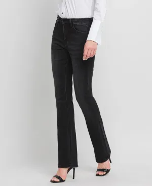 Flying Monkey Black Slim Bootcut Jeans