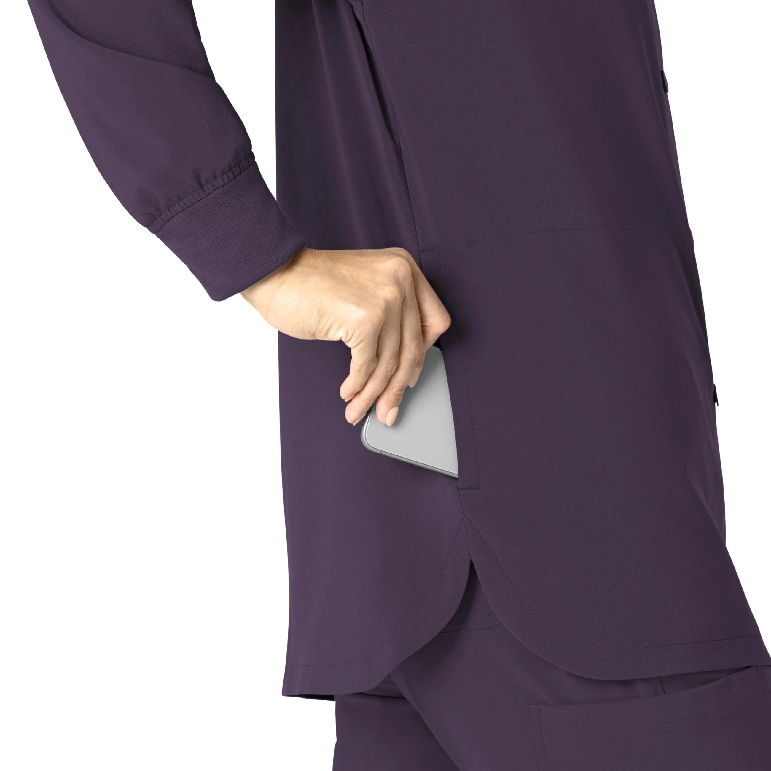 Force Cross-Flex C82210 Shirt Jacket Black Plum