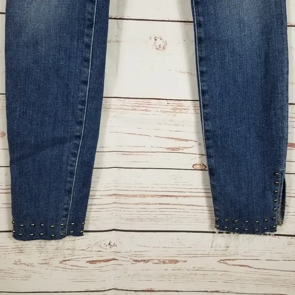 Frame | Le High Studded Skinny Jeans NEW
