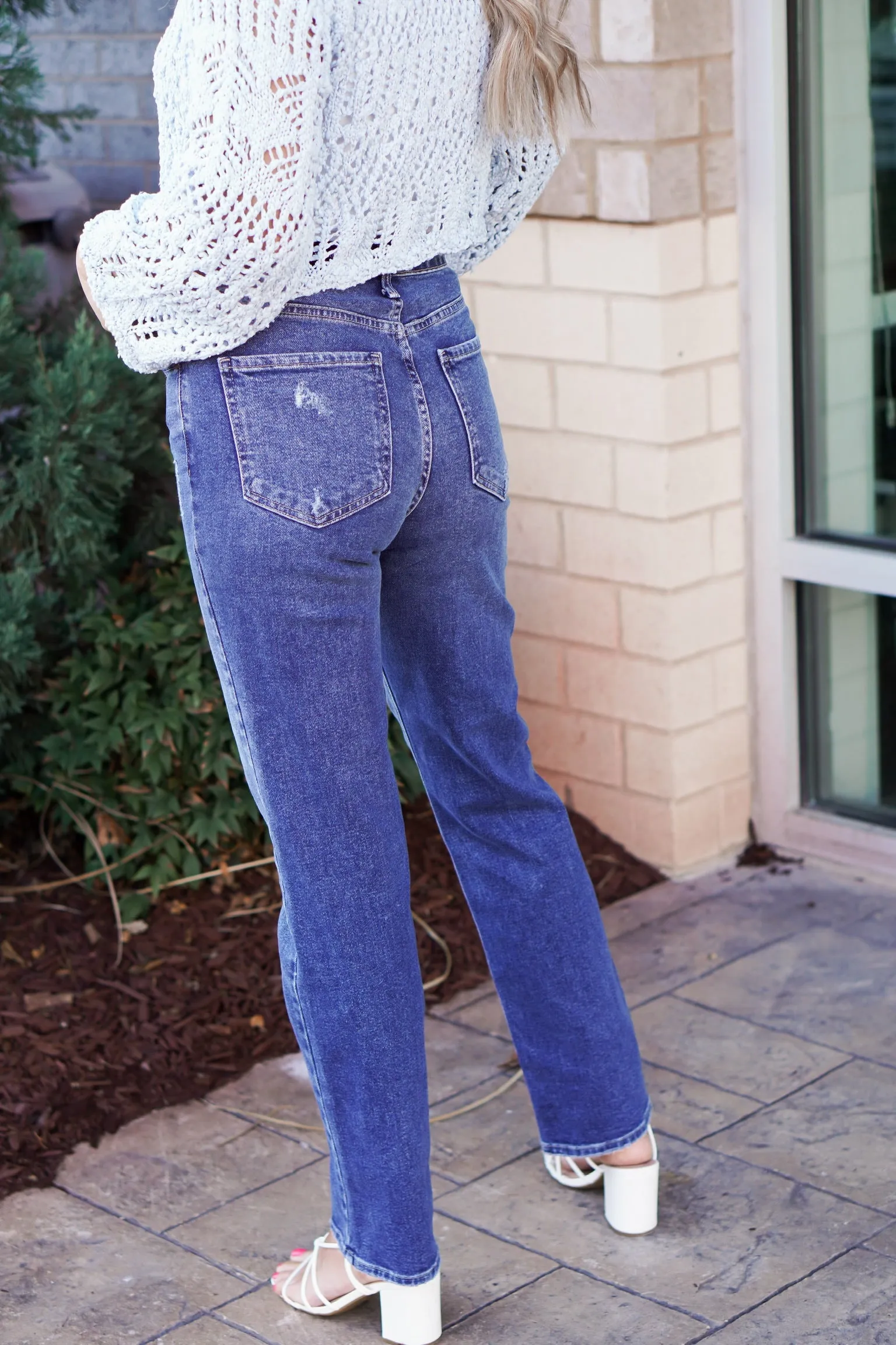 Full Length Straight Jeans