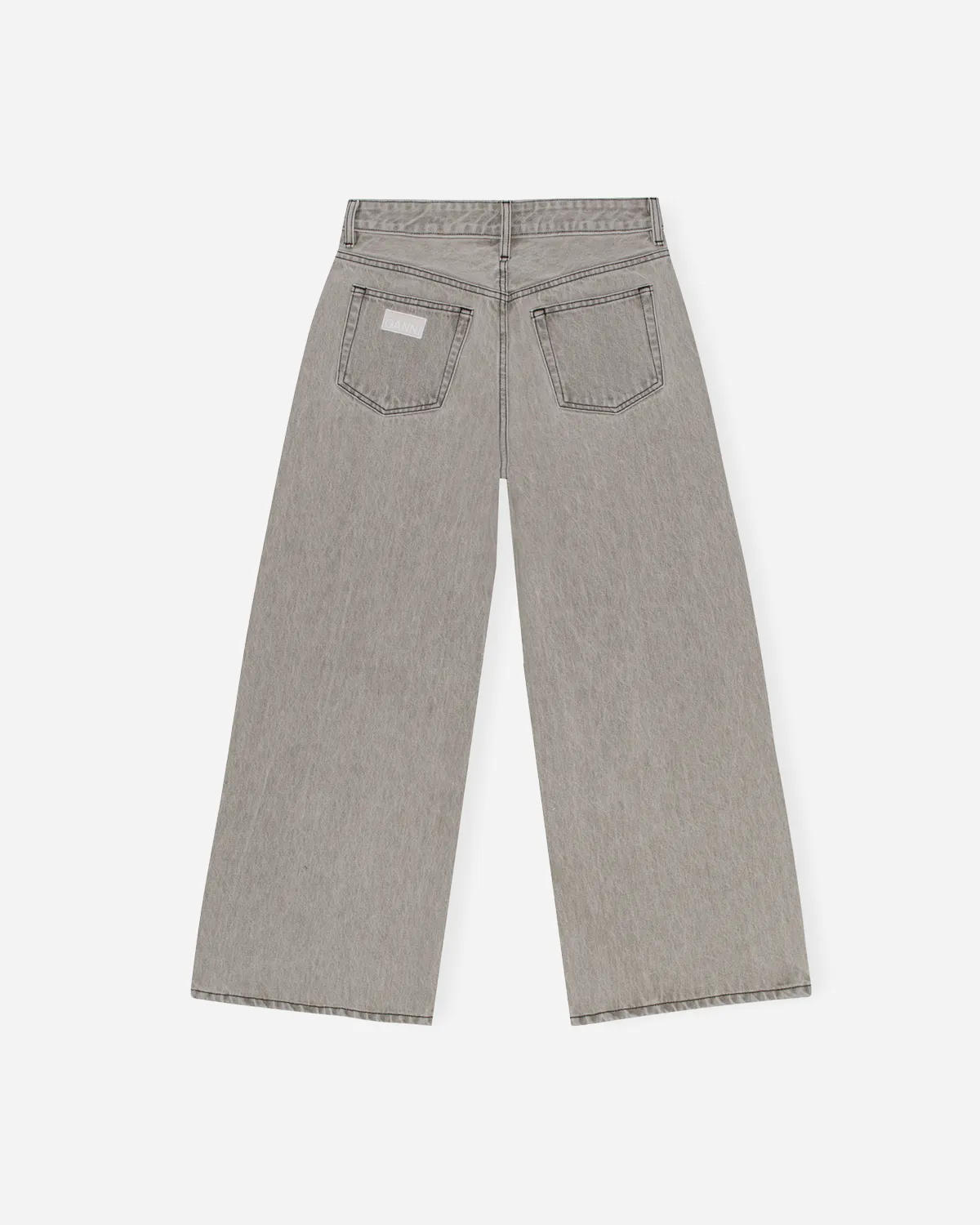 Future Denim Wide Jeans - Gray Quill