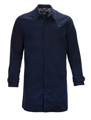 Gabicci Vintage Houghton Twill Mac - Navy