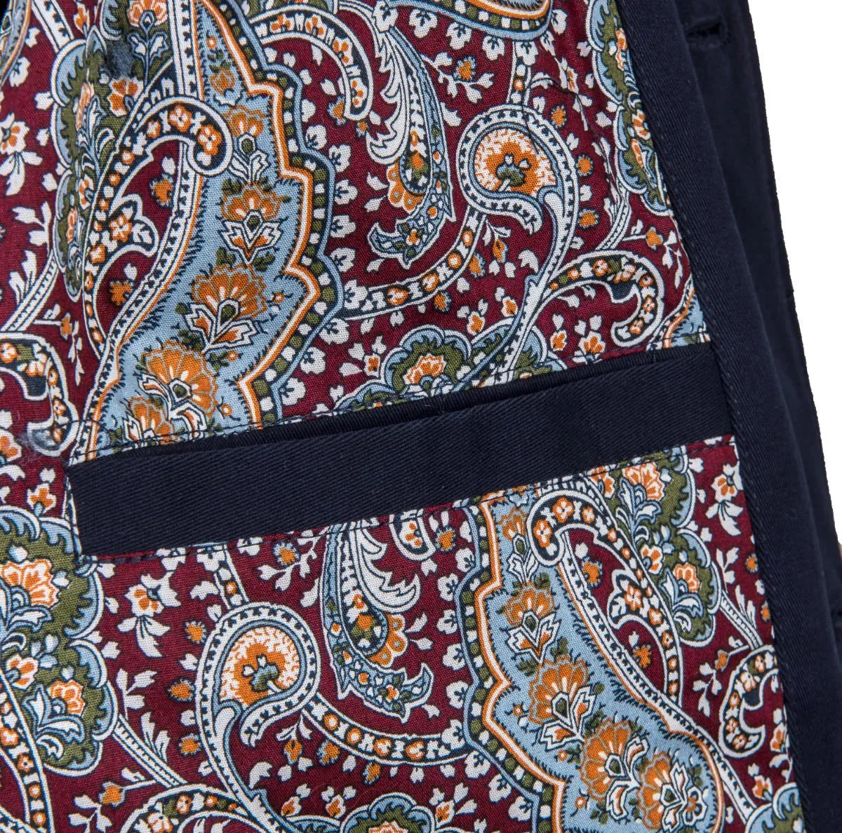Gabicci Vintage Houghton Twill Mac - Navy