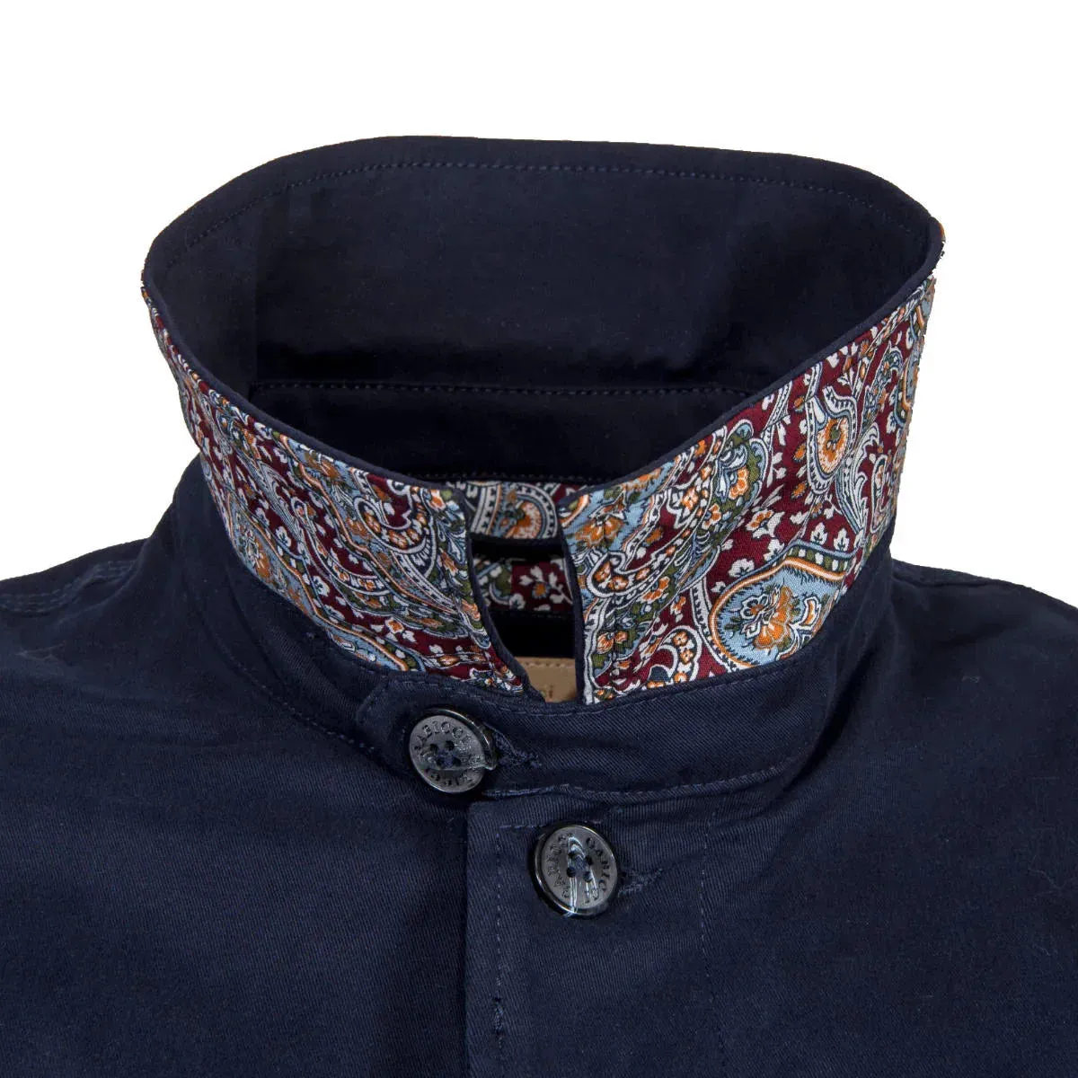 Gabicci Vintage Houghton Twill Mac - Navy