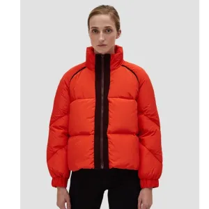 Ganni Women's Fountain Short Coat - Big Apple Red Size 40/ US Large 12