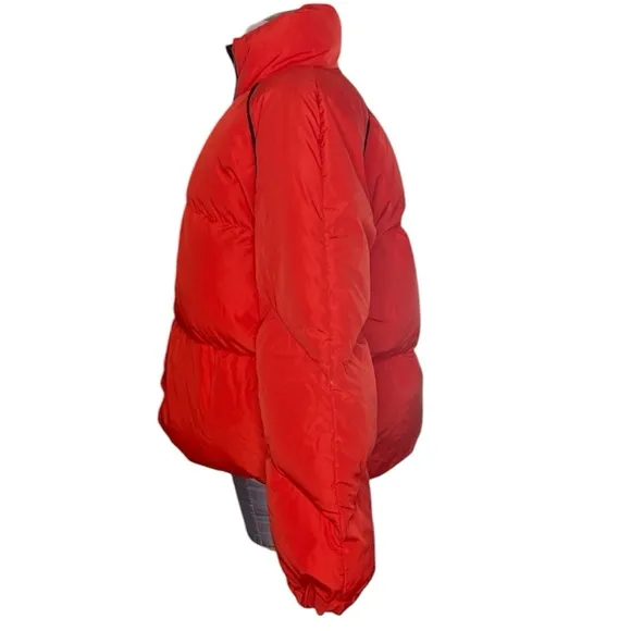 Ganni Women's Fountain Short Coat - Big Apple Red Size 40/ US Large 12