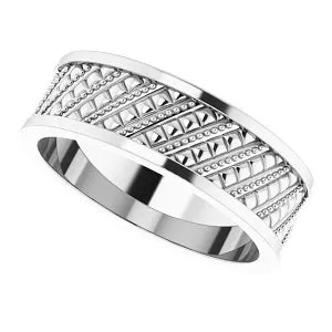 Geometric Band 51843 - 7 mm