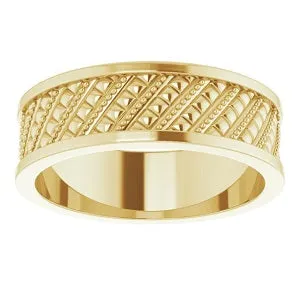 Geometric Band 51843 - 7 mm