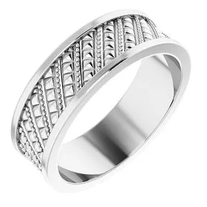 Geometric Band 51843 - 7 mm