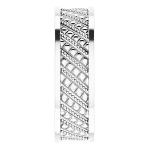 Geometric Band 51843 - 7 mm