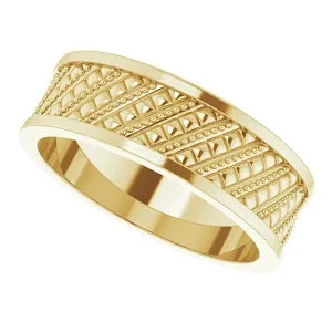 Geometric Band 51843 - 7 mm