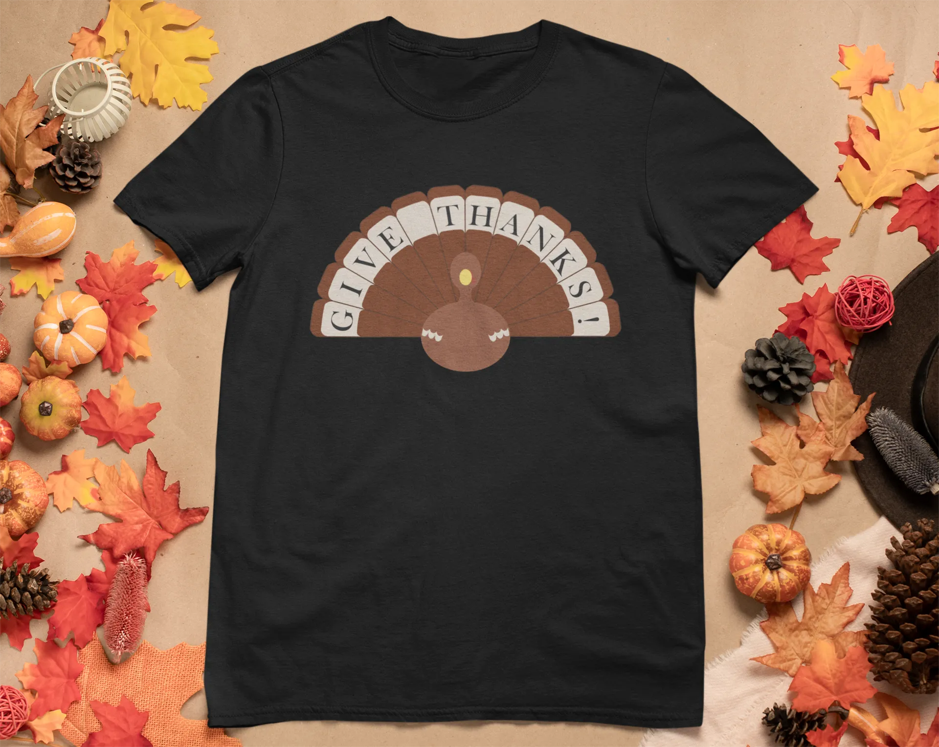 Give Thanks | Thanksgiving T-Shirt