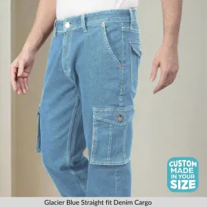 Glacier Blue Straight Fit Cargo