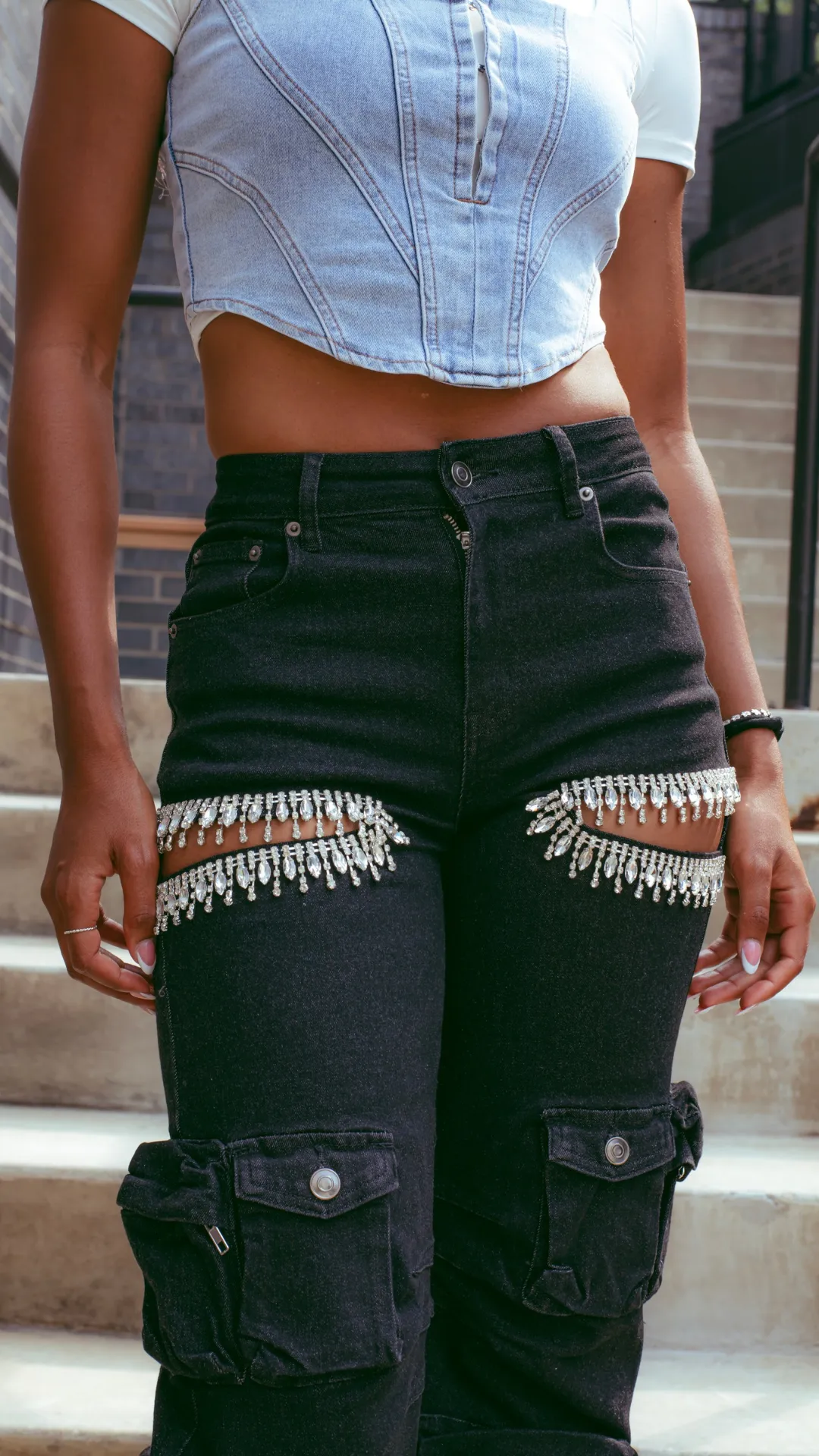 Glamour Cargo Jeans
