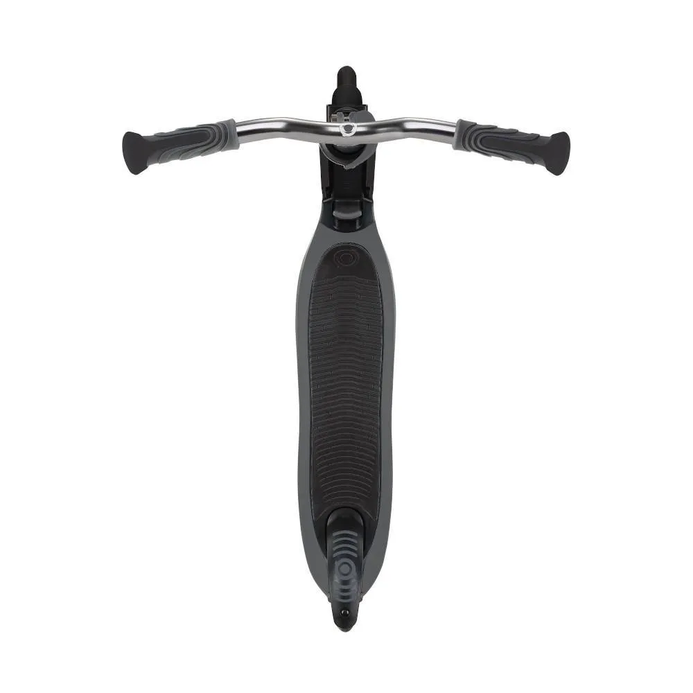 Globber Flow 125 Foldable 2-Wheels Kick Scooter – Black/Grey
