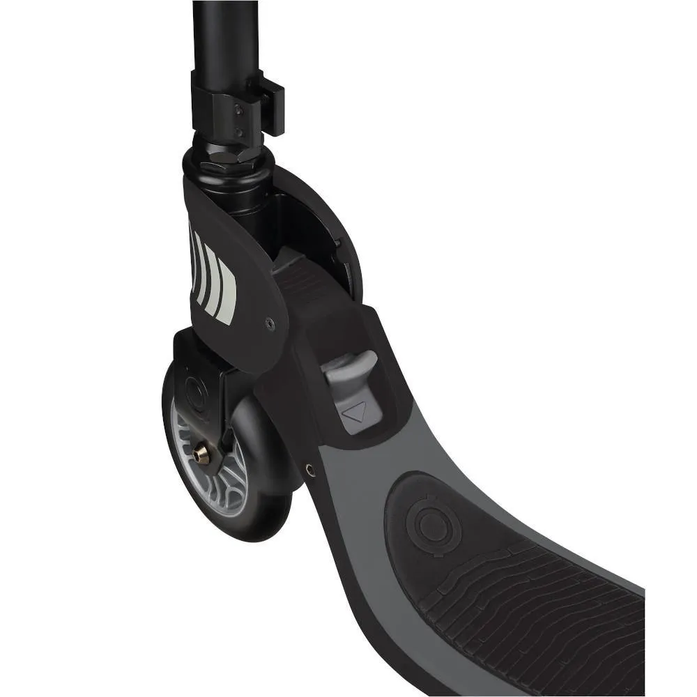 Globber Flow 125 Foldable 2-Wheels Kick Scooter – Black/Grey
