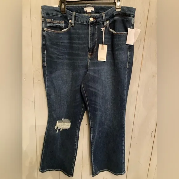 Good American good legs Medium Wash jeans Size-18 Plus Size New Retail-1…