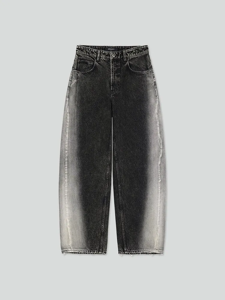 Gradient Wide-Leg Jeans