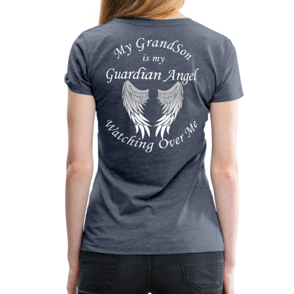Grandson Guardian Angel Women’s Premium T-Shirt (CK1742)