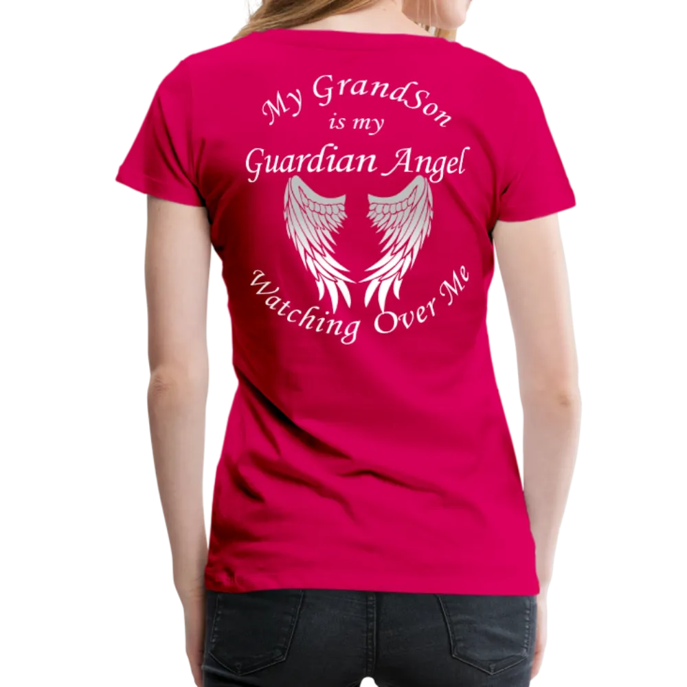 Grandson Guardian Angel Women’s Premium T-Shirt (CK1742)