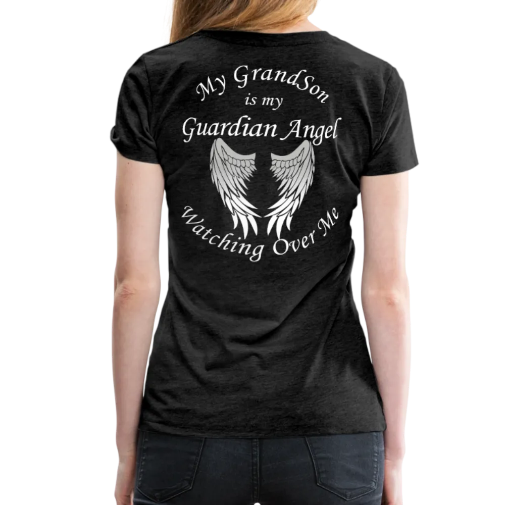 Grandson Guardian Angel Women’s Premium T-Shirt (CK1742)