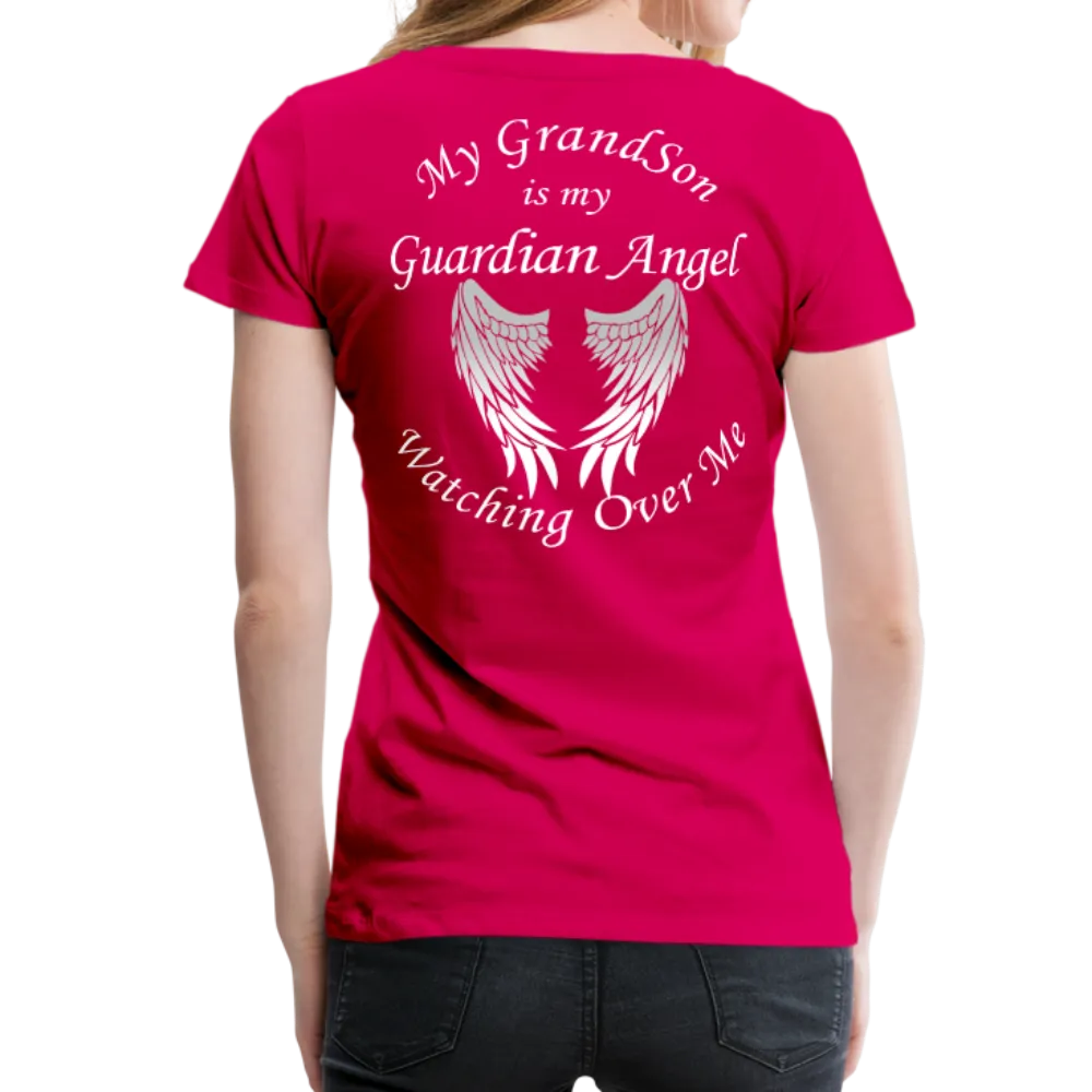 Grandson Guardian Angel Women’s Premium T-Shirt (CK1742)