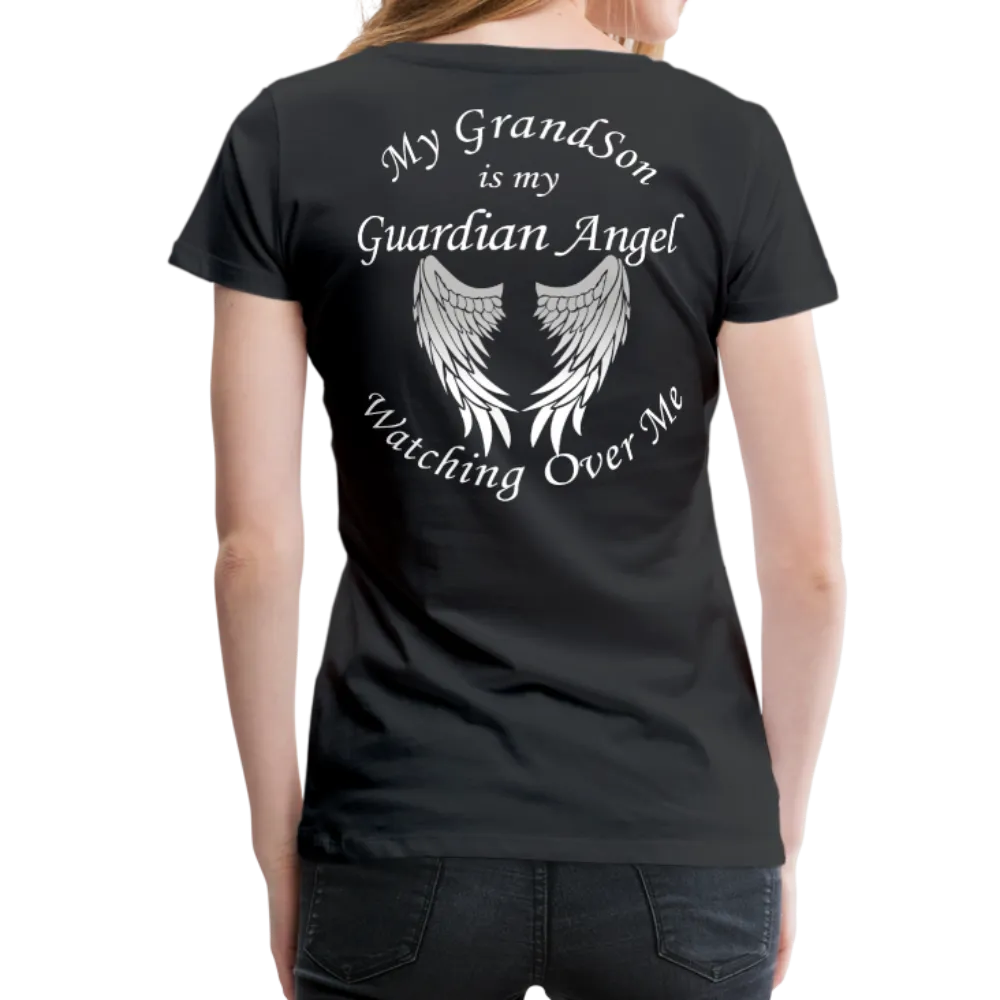 Grandson Guardian Angel Women’s Premium T-Shirt (CK1742)
