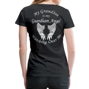 Grandson Guardian Angel Women’s Premium T-Shirt (CK1742)