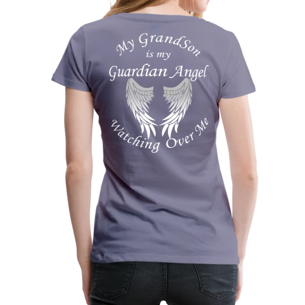 Grandson Guardian Angel Women’s Premium T-Shirt (CK1742)