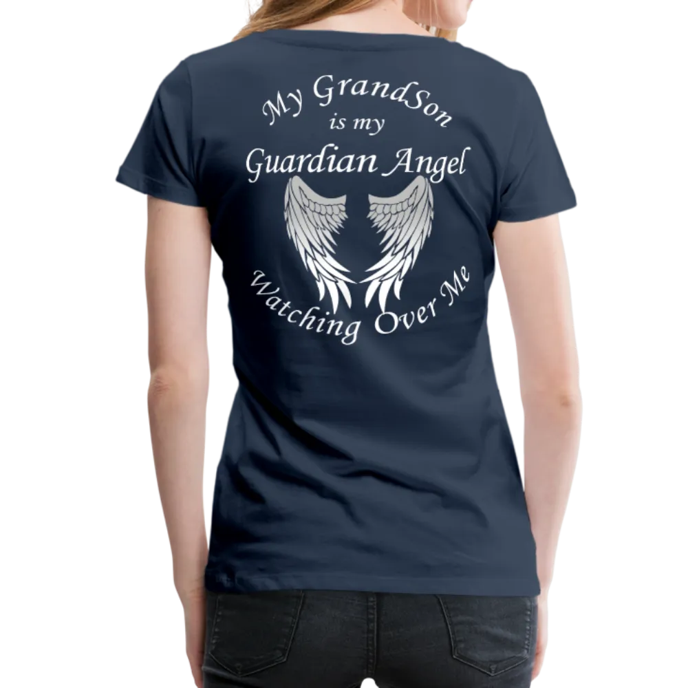 Grandson Guardian Angel Women’s Premium T-Shirt (CK1742)