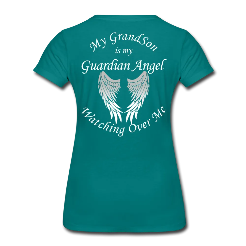 Grandson Guardian Angel Women’s Premium T-Shirt (CK1742)