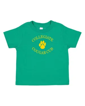 Green Cougar Cub Toddler T-Shirt