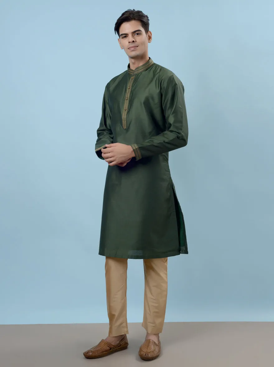 Green Kurta Pajama | Azania