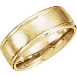 Grooved Band with Satin Finish 51207 - 6 mm - 8 mm
