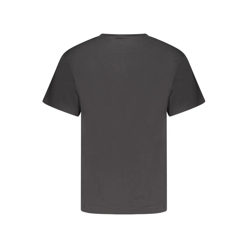 Guess Jeans Black Cotton Women T-Shirt