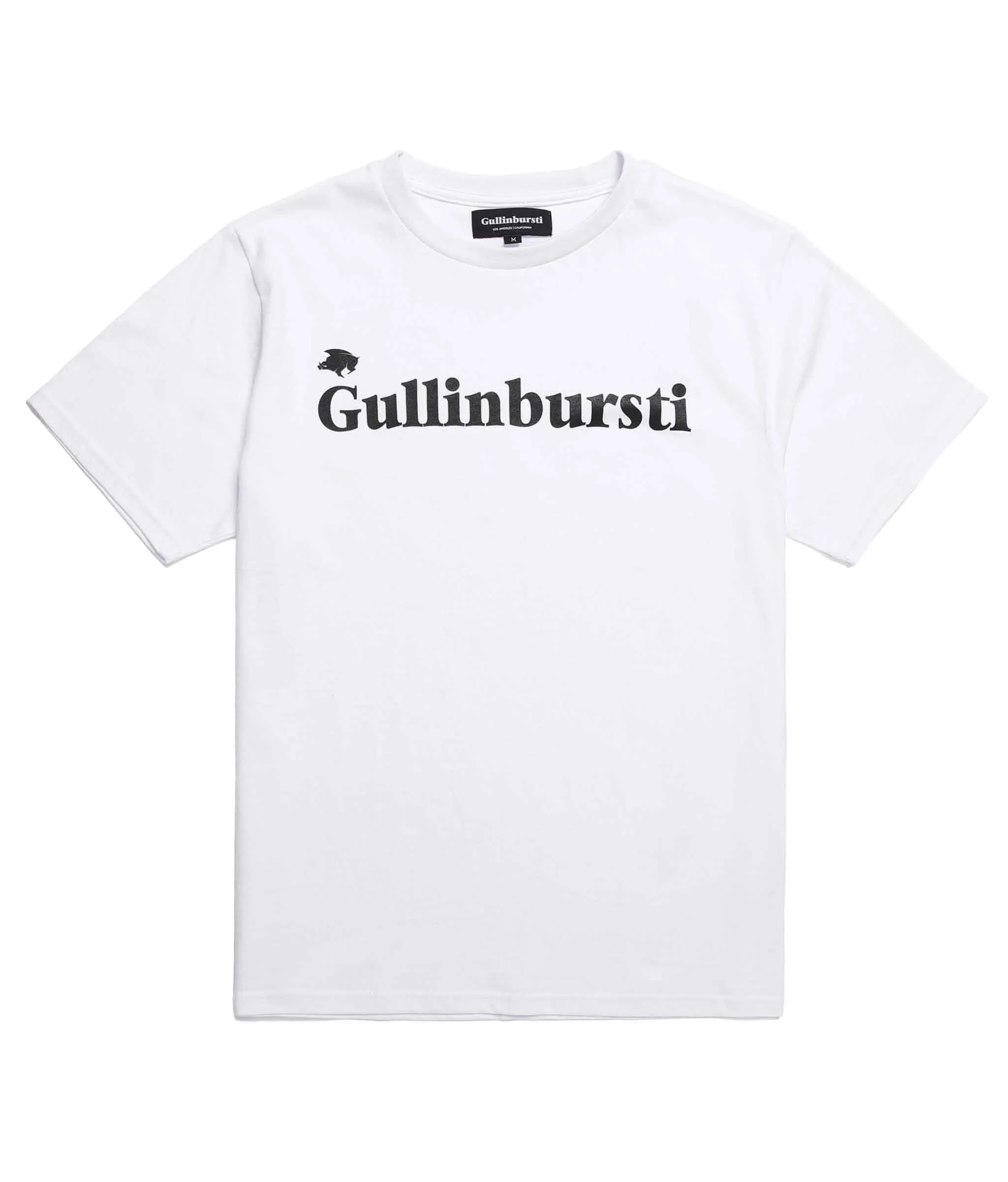 Gullinbursti® Short Sleeve Logo T-Shirt White