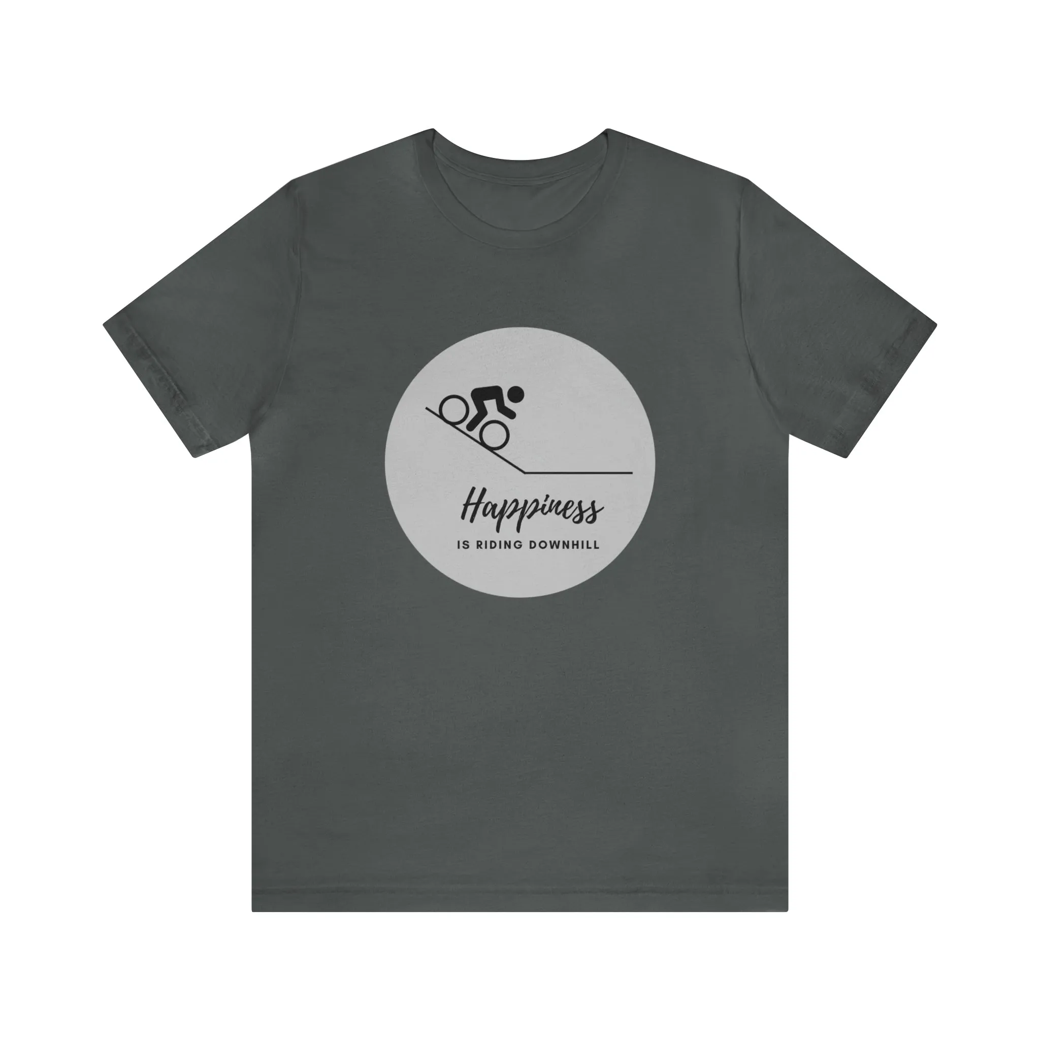 Happiness Is Riding Downhill [Dark Colors]