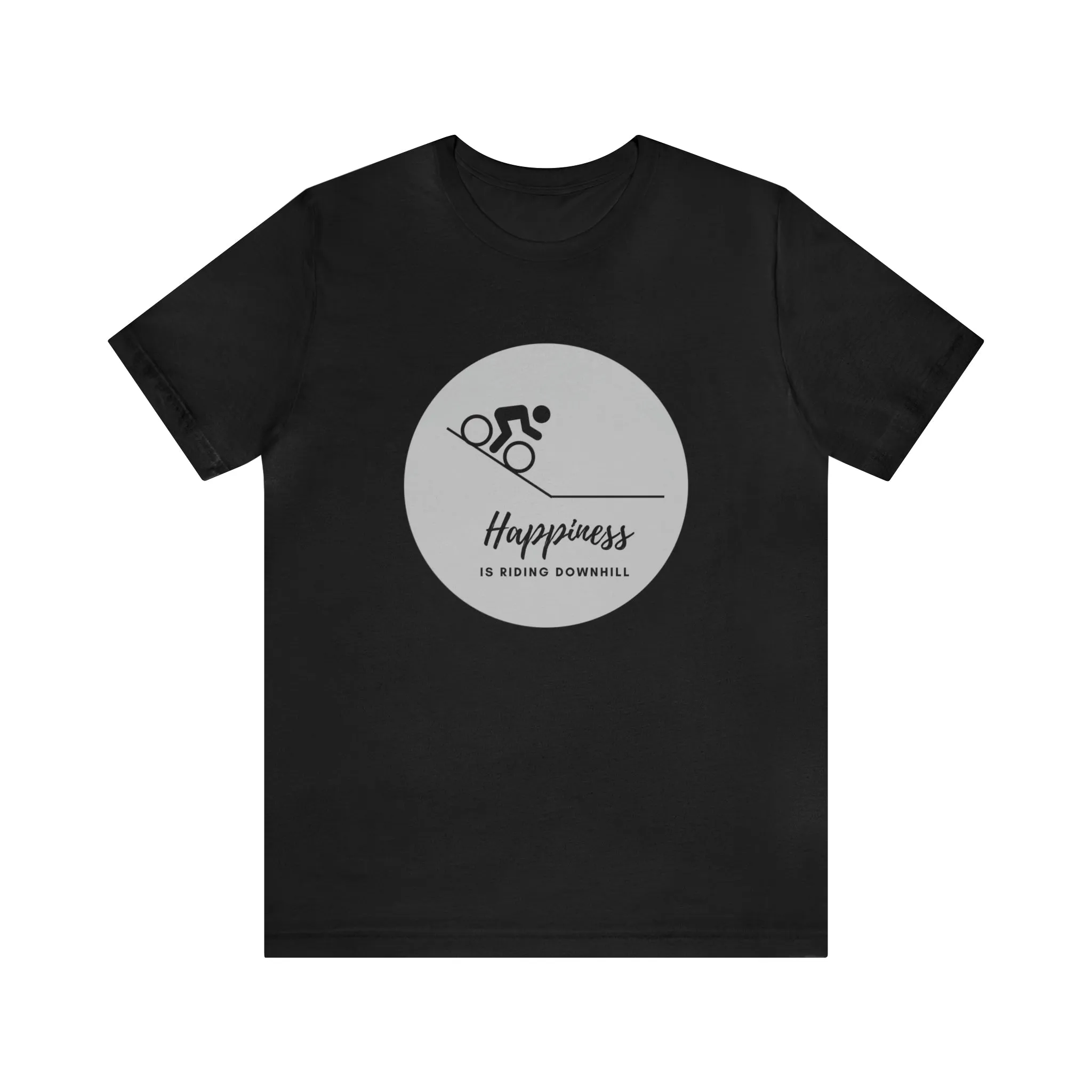 Happiness Is Riding Downhill [Dark Colors]