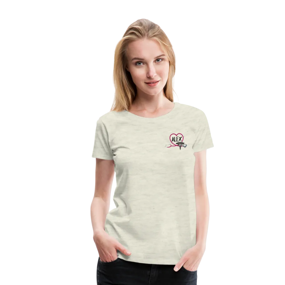 Heather Nurse Practitioner Women’s Premium T-Shirt