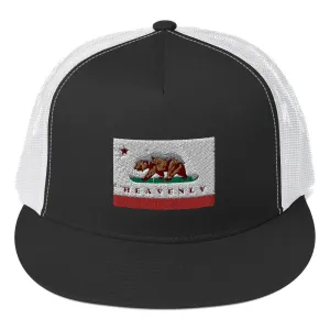 Heavenly CA Flag Trucker Cap
