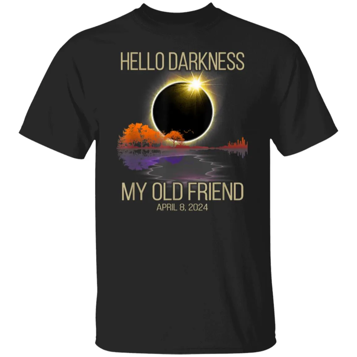 Hello Darkness  5.3 oz. T-Shirt