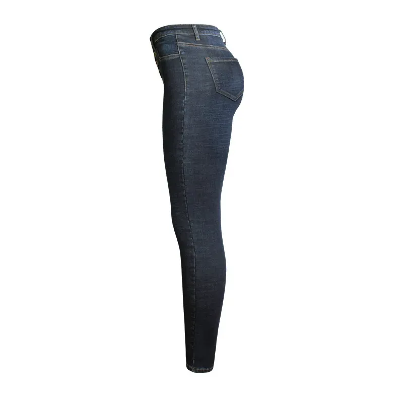 High Waist Curvy Skinny Jeans