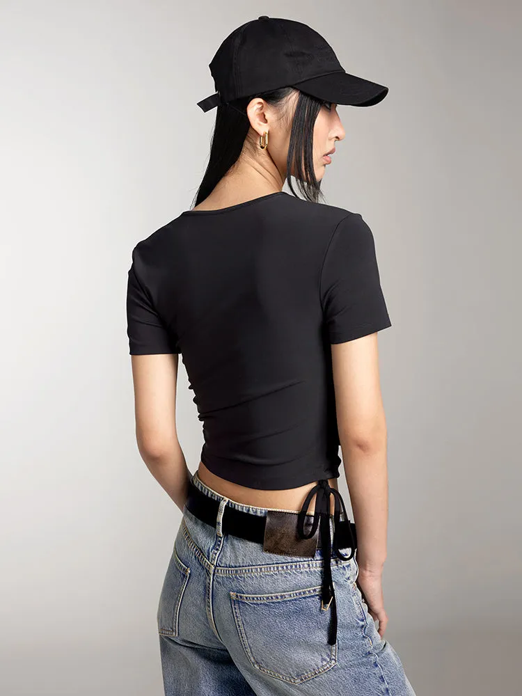 Hollow Short Sleeves T-Shirt