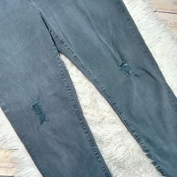 Hudson | ‘Natalie’ Distressed Denim Skinny Jeans