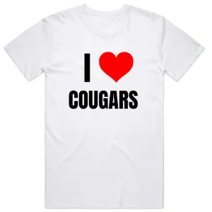 I Love Cougars T-Shirt