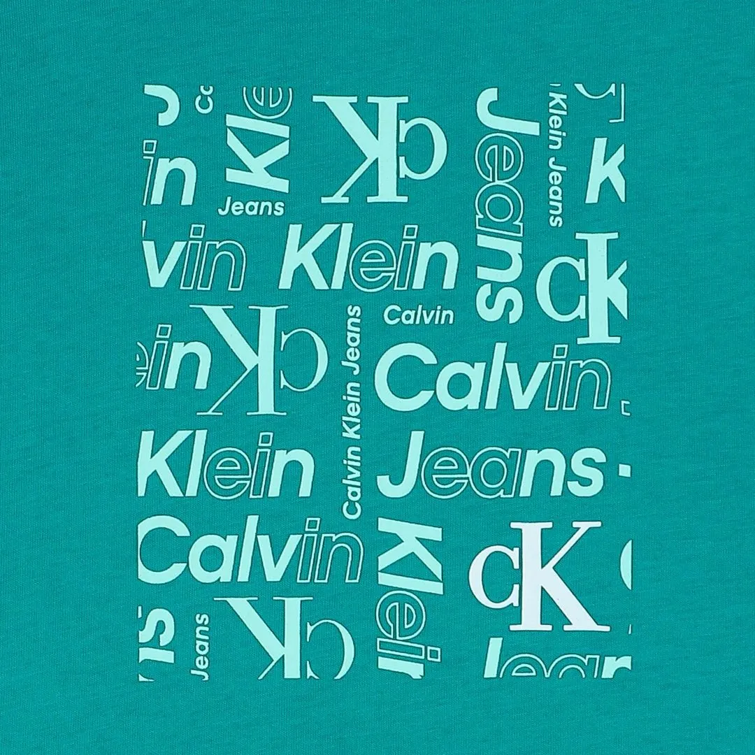 Inst. Ck Aop Placed Box T-Shirt