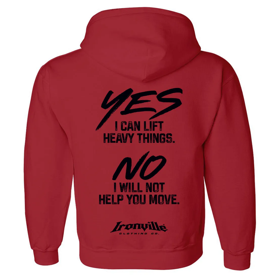 Ironville HEAVY THINGS Pullover Hoodie Sweatshirt
